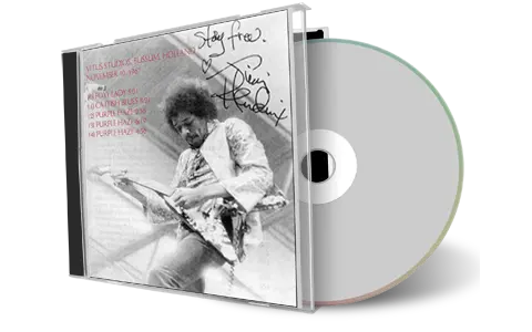 Artwork Cover of Jimi Hendrix Compilation CD 2 Giants Over Paris Soundboard