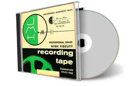 Artwork Cover of Jimi Hendrix Compilation CD Apartment Jams Soundboard