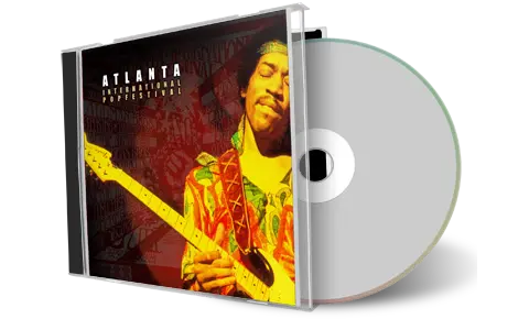 Artwork Cover of Jimi Hendrix Compilation CD Atlanta Space Aka Atlanta International Pop Festival Soundboard