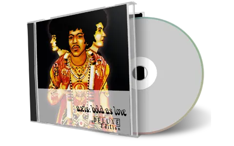 Artwork Cover of Jimi Hendrix Compilation CD Axis Bold As Love 1968 Soundboard