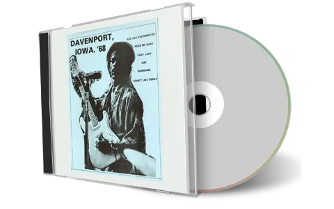 Artwork Cover of Jimi Hendrix Compilation CD Davenport Iowa 68 Audience