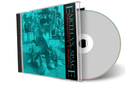 Artwork Cover of Jimi Hendrix Compilation CD Earth Vs Space The Newport Legacy Soundboard