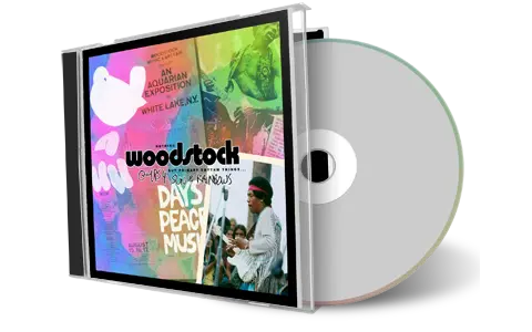 Artwork Cover of Jimi Hendrix Compilation CD Gypsy Sun Rainbows Woodstock Soundboard