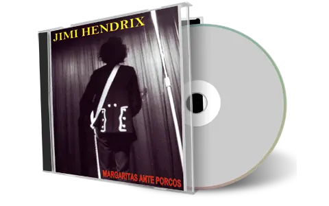 Artwork Cover of Jimi Hendrix Compilation CD Margaritas Ante Porcos 1968 1970 Audience