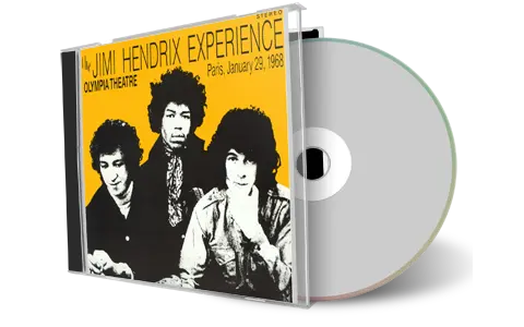 Artwork Cover of Jimi Hendrix Compilation CD Olympia Theatre Paris Soundboard