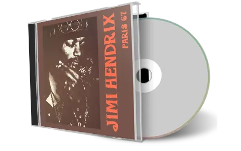 Artwork Cover of Jimi Hendrix Compilation CD Paris 67 Soundboard