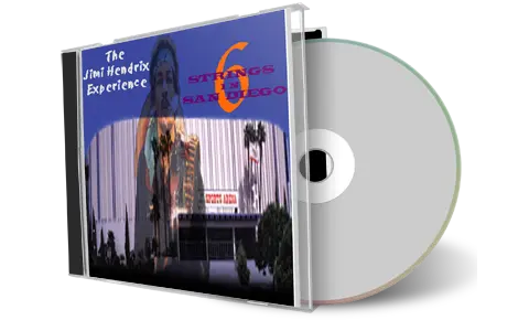 Artwork Cover of Jimi Hendrix Compilation CD Six Strings In San Diego Soundboard
