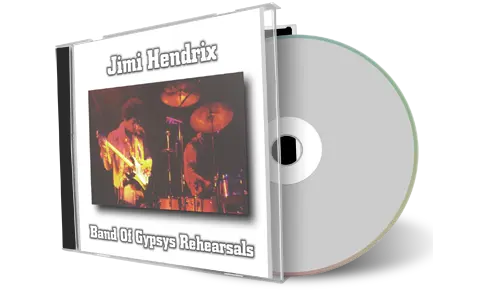 Artwork Cover of Jimi Hendrix Compilation CD The Band Of Gypsys Rehearsals Soundboard