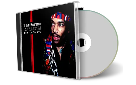Artwork Cover of Jimi Hendrix Compilation CD The Forum 1970 Audience