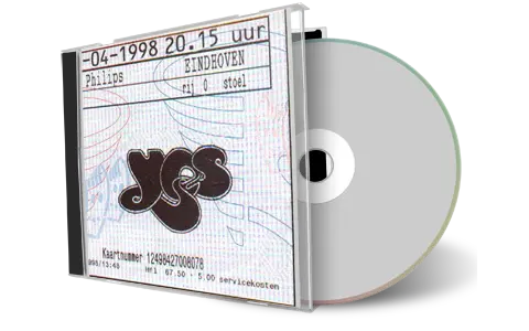 Artwork Cover of Yes 1998-04-11 CD Eindhoven Audience