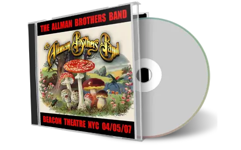 Artwork Cover of Allman Brothers 2007-04-05 CD New York Audience