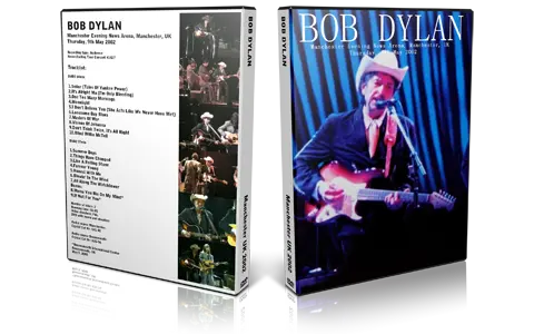 Artwork Cover of Bob Dylan 2002-05-09 DVD Manchester Audience