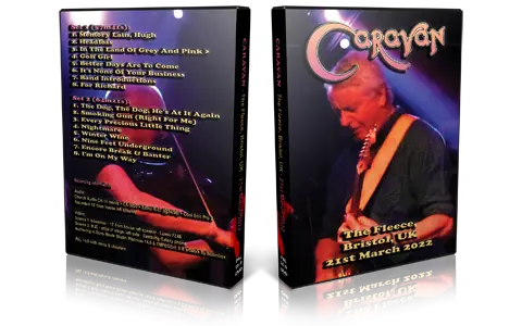 Artwork Cover of Caravan 2022-03-21 DVD Bristol Audience