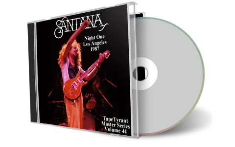 Artwork Cover of Carlos Santana 1987-08-15 CD Los Angeles Audience