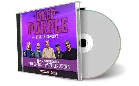 Artwork Cover of Deep Purple 2022-10-04 CD Partille Audience