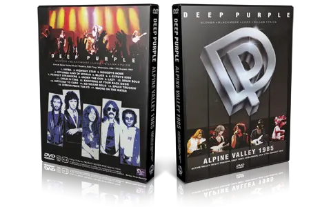 Artwork Cover of Deep Purple 1985-08-17 DVD East Troy Proshot