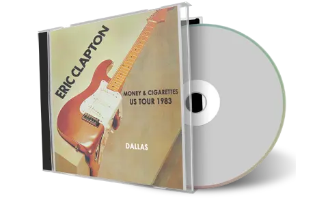 Artwork Cover of Eric Clapton 1983-02-15 CD Dallas Audience
