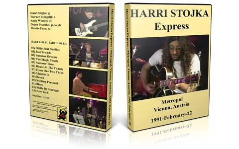 Artwork Cover of Harri Stojka 1991-04-08 DVD Vienna Proshot