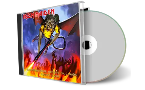 Artwork Cover of Iron Maiden 2019-08-10 CD Toronto Audience