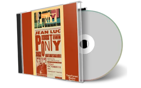 Artwork Cover of Jean-Luc Ponty 1991-10-11 CD New York City Audience