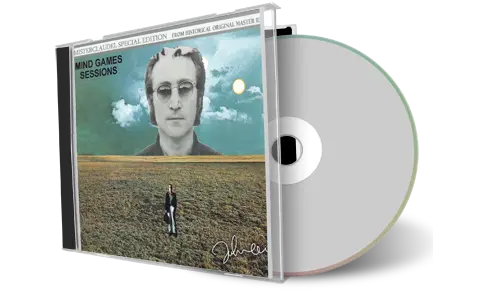 Artwork Cover of John Lennon Compilation CD Mind Games Sessions Soundboard