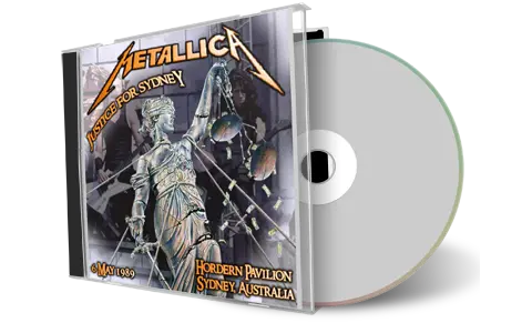 Artwork Cover of Metallica 1989-05-06 CD Sydney Audience