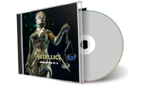 Artwork Cover of Metallica 2012-08-25 CD Vancouver Audience