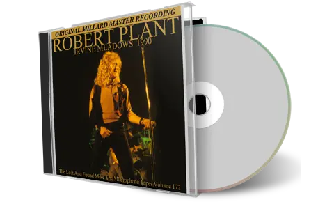 Artwork Cover of Robert Plant 1990-08-10 CD Irvine Audience