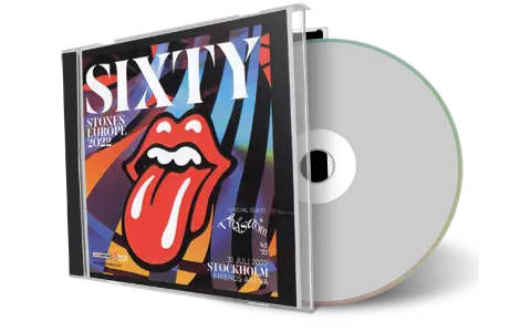 Artwork Cover of Rolling Stones 2022-07-31 CD Stockholm Audience