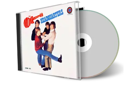 Artwork Cover of The Monkees Compilation CD Headquarters 1967 Soundboard