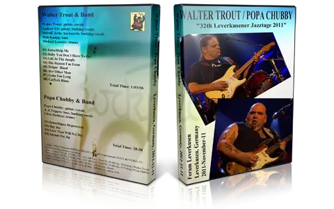 Artwork Cover of Walter Trout 2011-11-11 DVD Leverkusen Proshot