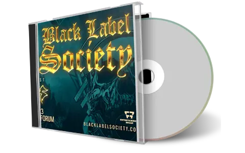 Artwork Cover of Black Label Society 2023-01-20 CD Vancouver Soundboard
