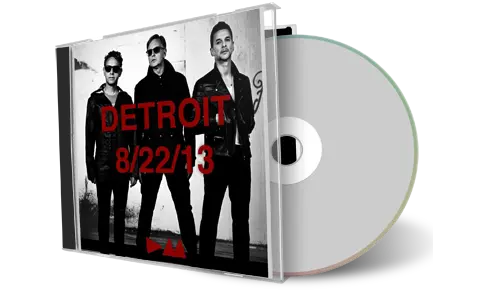 Artwork Cover of Depeche Mode 2013-08-22 CD Clarkston Audience