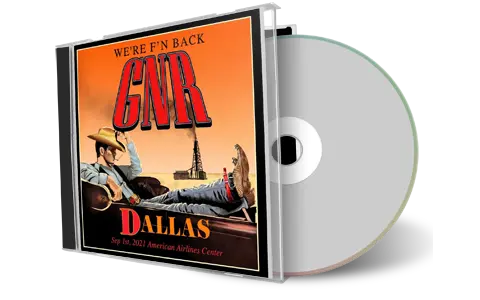 Artwork Cover of Guns N Roses 2021-09-01 CD Dallas Audience