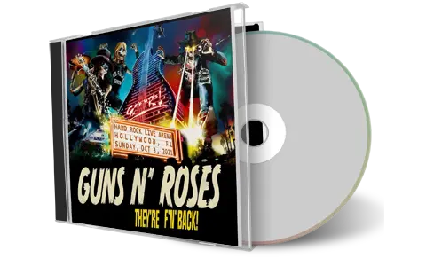 Artwork Cover of Guns N Roses 2021-10-03 CD Hollywood Audience