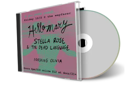 Artwork Cover of Hello Mary 2022-12-02 CD Costa Mesa Audience