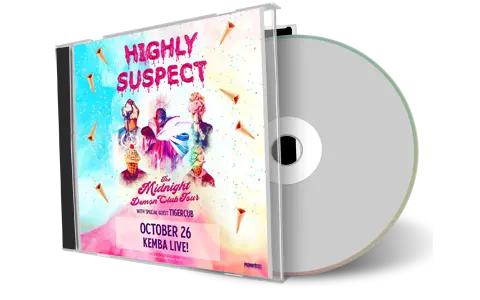 Artwork Cover of Highly Suspect 2022-10-26 CD Columbus Audience