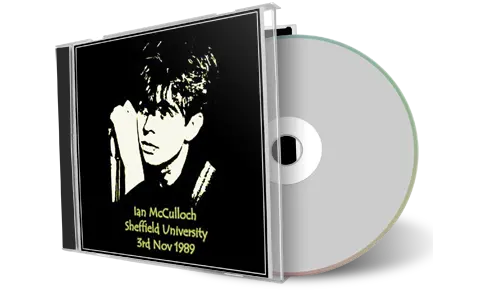 Artwork Cover of Ian Mcculloch 1989-11-03 CD Sheffield Audience