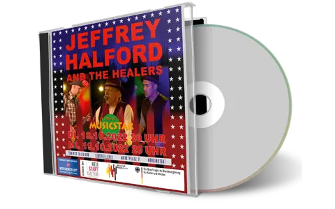 Artwork Cover of Jeffrey Halford 2022-10-18 CD Norderstedt Audience