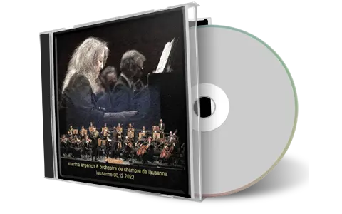 Artwork Cover of Martha Argerich 2022-12-08 CD Lausanne Soundboard