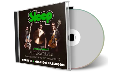 Artwork Cover of Sleep 2022-04-18 CD Denver Audience