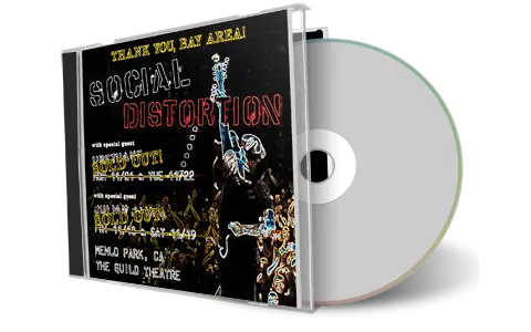 Artwork Cover of Social Distortion 2022-11-21 CD Menlo Park Audience