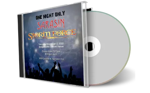 Artwork Cover of Storm Force 2022-11-12 CD Hamilton Audience