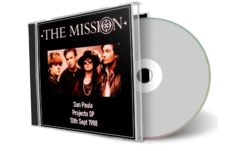 Artwork Cover of The Mission 1988-09-13 CD San Paulo Audience