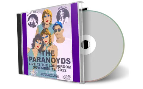 Artwork Cover of The Paranoyds 2022-11-12 CD Los Angeles Audience