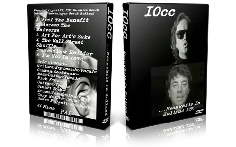 Artwork Cover of 10CC 1993-08-21 DVD The Hague Proshot