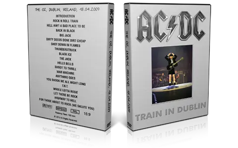 Artwork Cover of ACDC 2009-04-18 DVD Dublin Audience