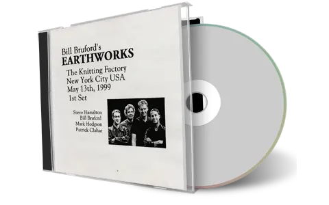 Artwork Cover of Bill Brufords Earthworks 1999-05-13 CD New York City Audience