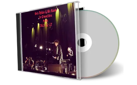 Artwork Cover of Bob Dylan 2013-11-12 CD Paris Audience