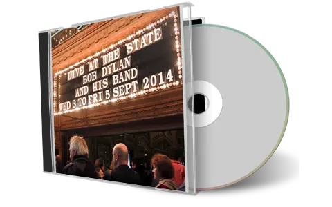 Artwork Cover of Bob Dylan 2014-09-04 CD Sydney Audience